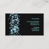 DE STIPPEN van de Partij van de  de Ontwerper van  Visitekaartje (Achterkant)