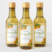 De stippen van het het douanemanuscript van de sin wijn etiket (Flessen)