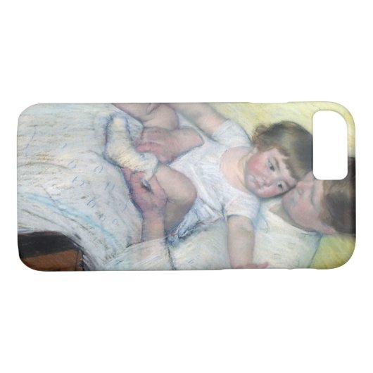 De Stocking, Mary Cassatt Case-Mate iPhone Case (Achterkant (Horizontaal))