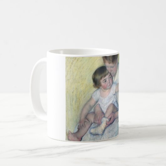 De Stocking, Mary Cassatt Koffiemok (Voorkant links)