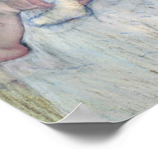 De Stocking, Mary Cassatt Poster (Hoek)