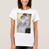 De Stocking, Mary Cassatt T-shirt (Voorkant)