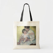 De Stocking, Mary Cassatt Tote Bag (Voorkant)
