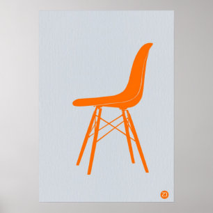 De Stoel van Eames Poster