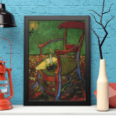 De Stoel van Paul Gauguin door Vincent van Gogh Poster