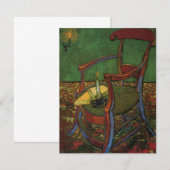 De Stoel van Paul Gauguin van Vincent van Gogh (Voorkant / Achterkant)