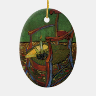 De Stoel van Paul Gauguin van Vincent van Gogh Keramisch Ornament
