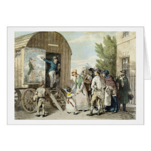 De stoelen: Het Show, c.1821 (kleurenlitho)
