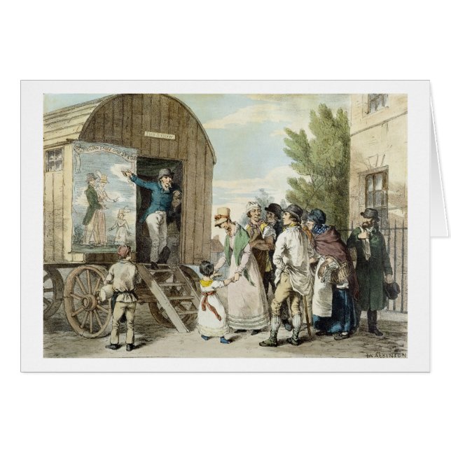 De stoelen: Het Show, c.1821 (kleurenlitho) (Voorkant Horizontaal)