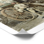 De stoelen: het Show, c.1821 (kleurenlitho) Poster (Hoek)