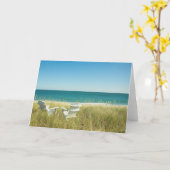 De Stoelen van Adirondack in de Duinen Kaart (Gele Bloem)