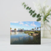 De stoep in Port Elizabeth Briefkaart (Staand voorkant)