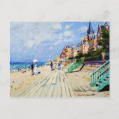 De stoep in Trouville Claude Monet Briefkaart (Voorkant)