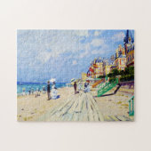 De stoep in Trouville Claude Monet Legpuzzel (Horizontaal)