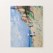 De stoep in Trouville Claude Monet Legpuzzel (Verticaal)