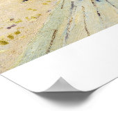 De stoep in Trouville Claude Monet Poster (Hoek)