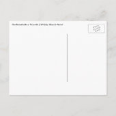 De stoep in Trouville door Claude Monet Briefkaart (Achterkant)