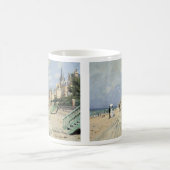 De stoep in Trouville door Claude Monet Koffiemok (Center)