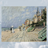 De stoep in Trouville door Claude Monet Legpuzzel