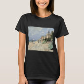 De stoep in Trouville door Claude Monet T-shirt (Voorkant)