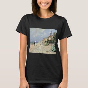 De stoep in Trouville door Claude Monet T-shirt