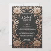 De stof fluweel kant linnen papier Vrijgezellenfee Kaart (Voorkant)