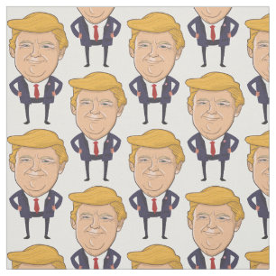 De stof is leuk met President Donald Trump.