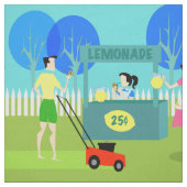 De Stof van de Tribune van de Limonade van Retro (Swatch)