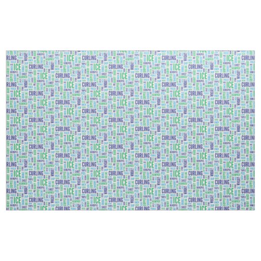 De Stof van het Jargon van de kromming - Groen en  (Yard (91,4 cm))