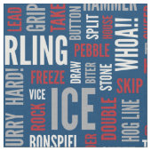 De Stof van het Jargon van de kromming - Rood, Wit (Close Up)