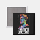 De stoïcijnse filosoof Marcus Aurelius Magneet (Voorkant / Achterkant)