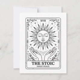 De Stoïcijnse Tarotkaart Notitiekaartje