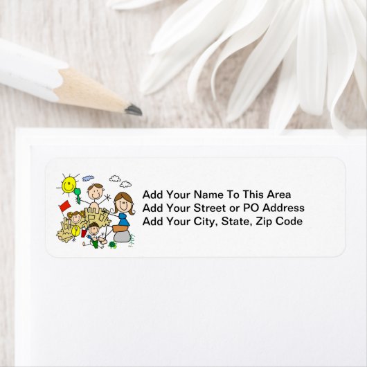 De stok stelt de Pret van het Strand van de Etiket (Insitu)