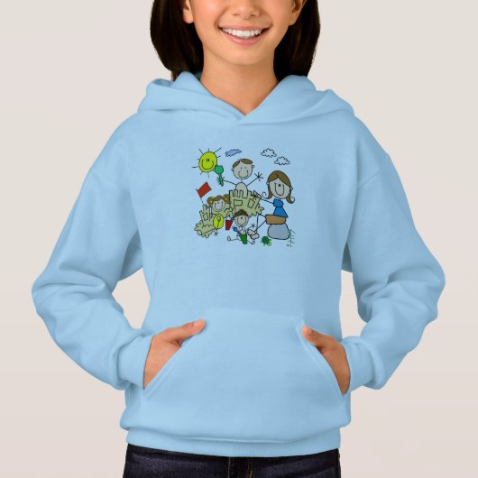 De stok stelt de Pret van het Strand van de Famili (Voorkant)
