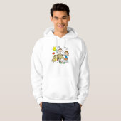 De stok stelt de Pret van het Strand van de Hoodie (Voorkant volledig)