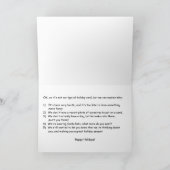 De Stok van Kerstmis stelt kaart voor (Binnen)