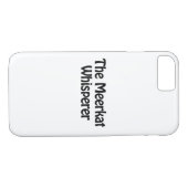 de stokstaartjesfluisteraar Case-Mate iPhone case (Achterkant (Horizontaal))