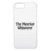 de stokstaartjesfluisteraar Case-Mate iPhone case (Achterkant)