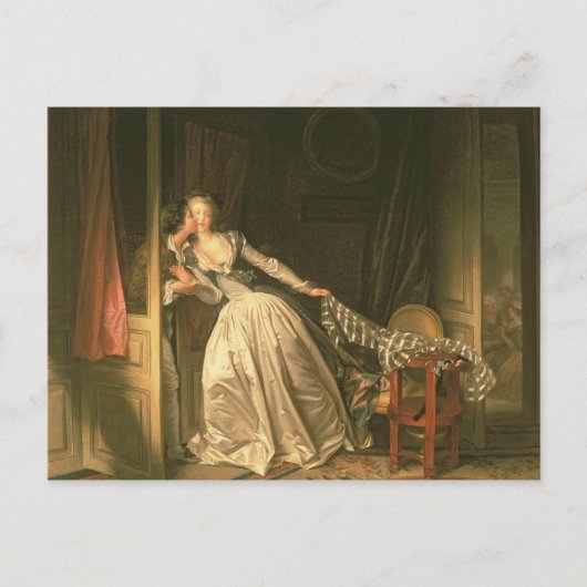 De Stolen Kiss, c.1788 Briefkaart (Voorkant)