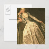 De Stolen Kiss, c.1788 Briefkaart (Voorkant / Achterkant)