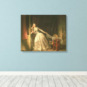 De Stolen Kiss, c.1788 Canvas Afdruk (Insitu (Houten vloer))