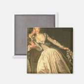 De Stolen Kiss, c.1788 Magneet (Voorkant / Achterkant)