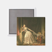 De Stolen Kiss, c.1788 Magneet (Voorkant / Achterkant)