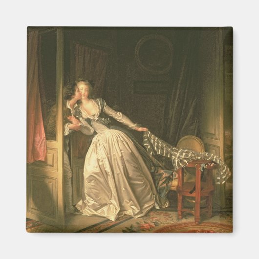 De Stolen Kiss, c.1788 Magneet (Voorkant)