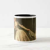 De Stolen Kiss, c.1788 Tweekleurige Koffiemok (Center)