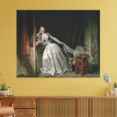 De Stolen Kiss Canvas Afdruk (Insitu (Woonkamer))