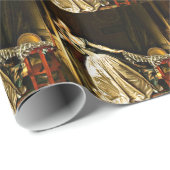 De Stolen Kiss, schilderij van Jean-Honore Fragona Cadeaupapier (Rol Hoek)