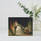 De Stolen Kiss van Jean-Honoré Fragonard Briefkaart (Staand voorkant)