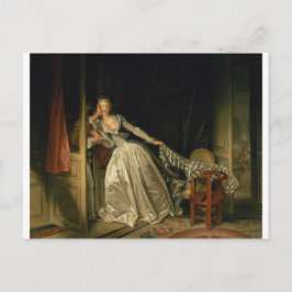 De Stolen Kiss van Jean-Honore Fragonard Briefkaart