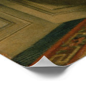 De Stolen Kiss van Jean-Honore Fragonard Poster (Hoek)